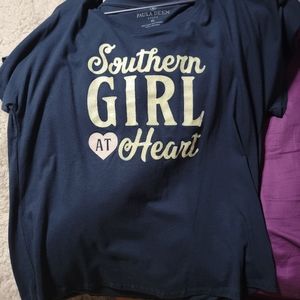 Southern girl at heart t-shirt